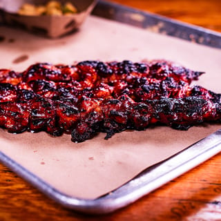 Glazed Char-Grilled Chicken Skewers (2)