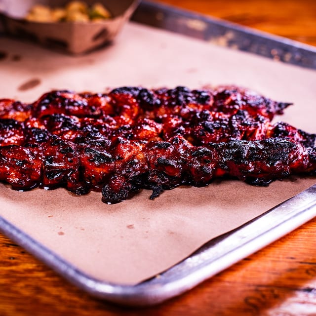 Glazed Char-Grilled Chicken Skewers (2).